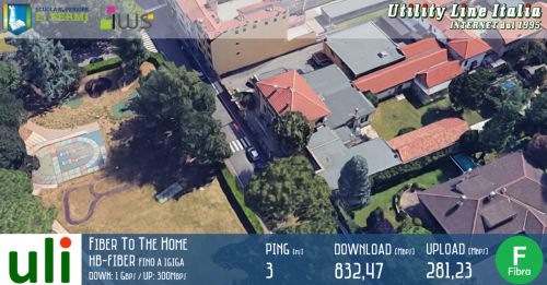 Nuova linea in fibra ottica FTTH a Castellanza