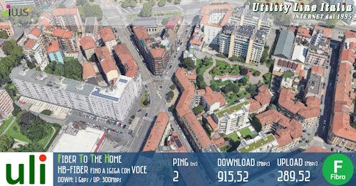 Nuova linea in fibra ottica FTTH a Milano Via Farini